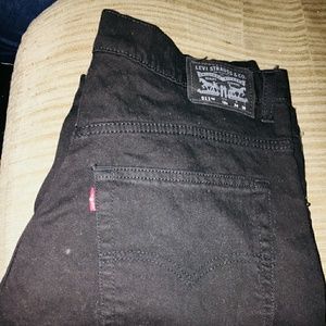 Levis Black Denim Jeans